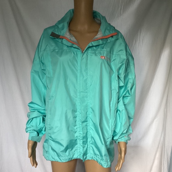 Southern Marsh Blue Hooded Rain Jacket S - Picture 1 of 6